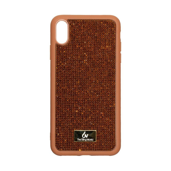 

Панель Bling World TPU+LCPC для Apple Iphone XS Max Dark Orange (24010)