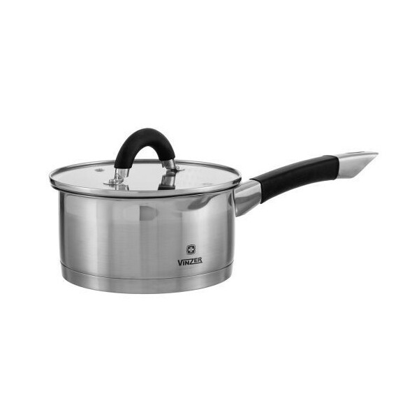 

Сотейник с носиком Vinzer Progresso с крышкой 16 см (89051)
