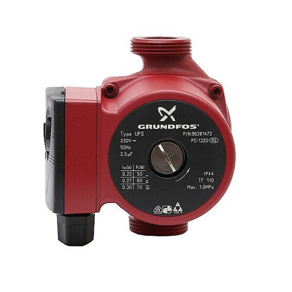 

Насос циркуляционный Grundfos UPS 25-40 180 (99309921)