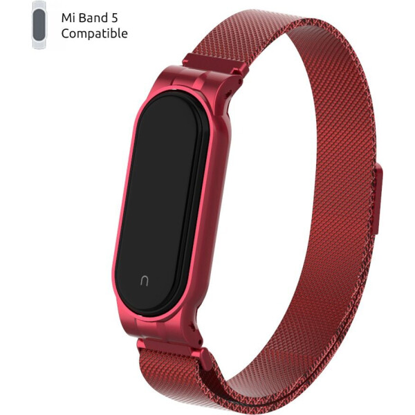 

Ремешок Armorstandart Milanese Magnetic Band для Xiaomi Mi Band 5 Red