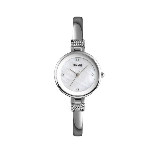 

Женские наручные часы (1409 Silver-White) Skmei 30 мм Серебряный