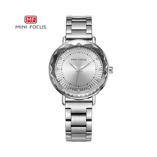 

Женские наручные часы (MF0040L.02 All Silver Diamonds) Mini Focus 36 мм Серебряный