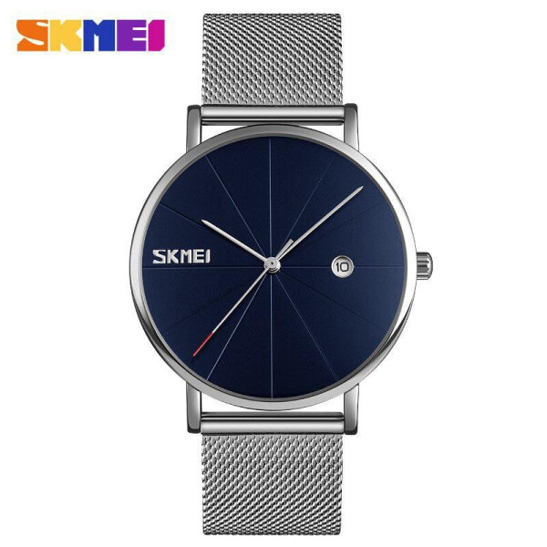 

Мужские наручные часы (9183 Silver-Blue) Skmei 40 мм Серебряный