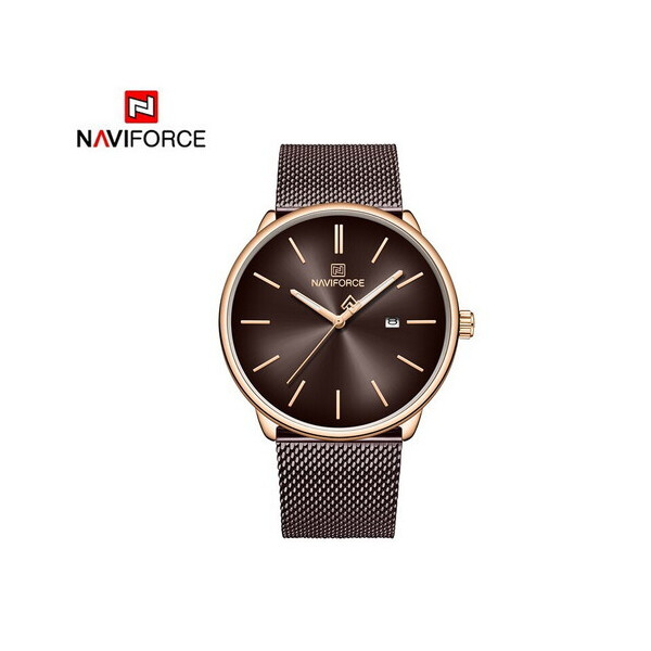 

Женские наручные часы (NF3012L Brown-Cuprum) Naviforce 32 мм Коричневый