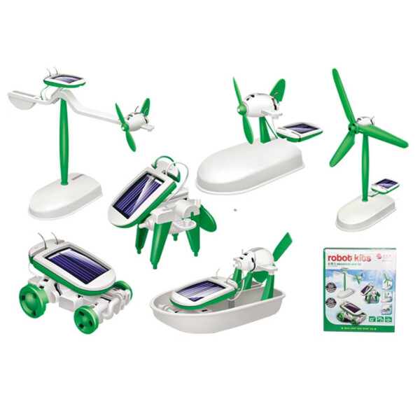 

Конструктор на солнечной батарее RobotKits 6 в 1 (34856981)