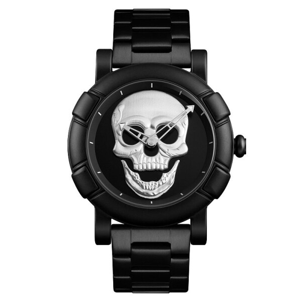 

Мужские наручные часы (9178 Black-Silver) Skmei 46 мм Черный