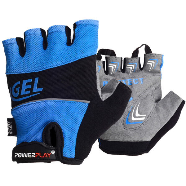 

Велоперчатки (1058) PowerPlay S Синий