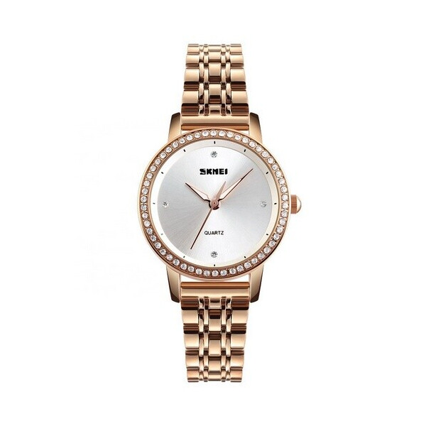 

Женские наручные часы (1311 Cuprum-Silver) Skmei 34 мм Золотой