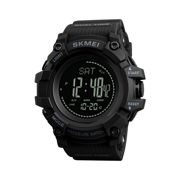 

Мужские наручные часы (1358 Black) Skmei 55 мм Черный