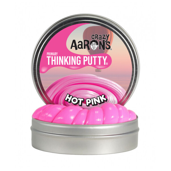 

Жвачка для рук Crazy Aarons Thinking Putty Ярко-розовая, 90 г (HP020)