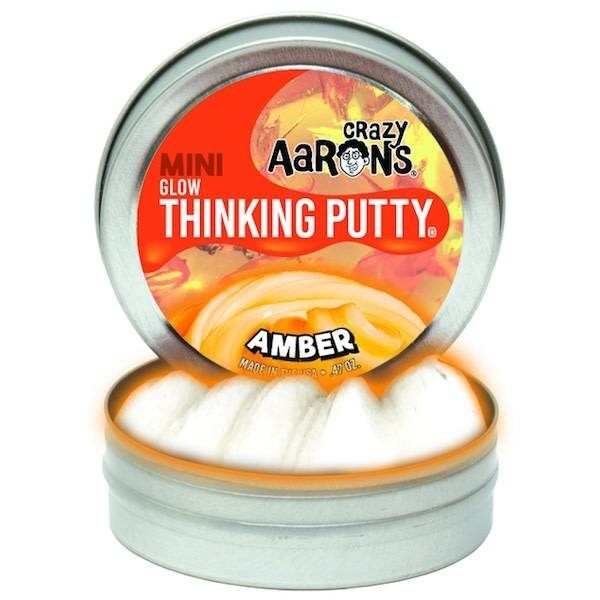 

Жвачка для рук Crazy Aarons Thinking Putty Янтарь, мини, 13 г (AM003)