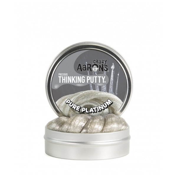 

Жвачка для рук Crazy Aarons Thinking Putty Чистая платина, 45 г (PL011)