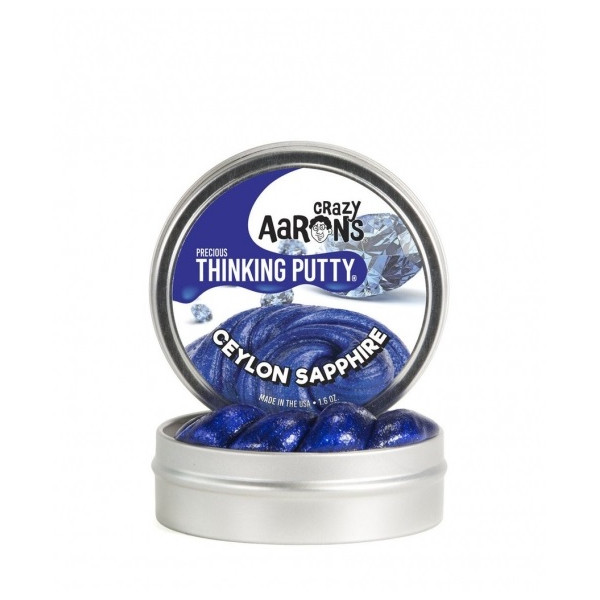 

Жвачка для рук Crazy Aarons Thinking Putty Цейлонский сапфир, 45 г (CS011)