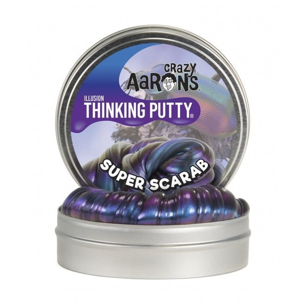 

Жвачка для рук Crazy Aarons Thinking Putty Скарабей, 90 г (SC020)