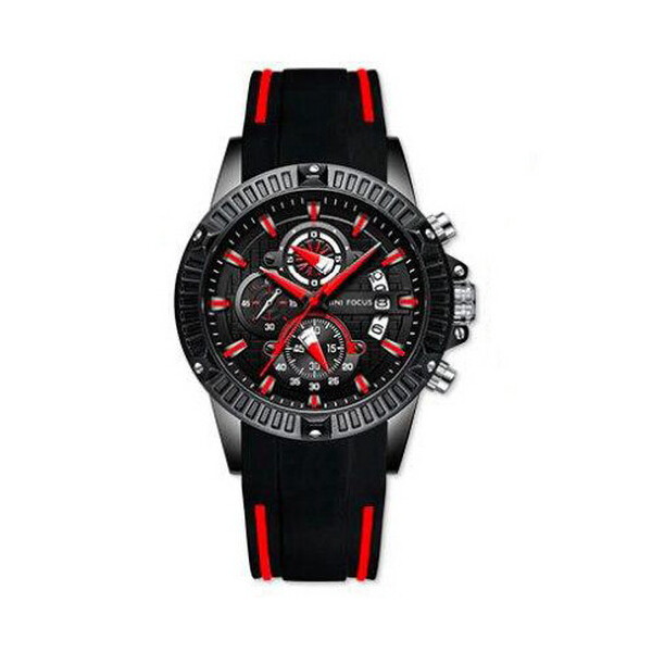 

Мужские наручные часы (MF0244G.04 Black-Red) Mini Focus 47 мм Черный