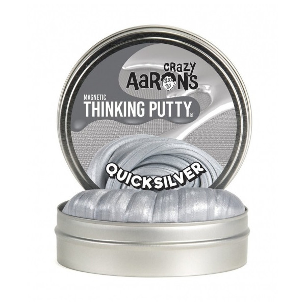 

Жвачка для рук Crazy Aarons Thinking Putty Ртуть, 90 г (QS020)
