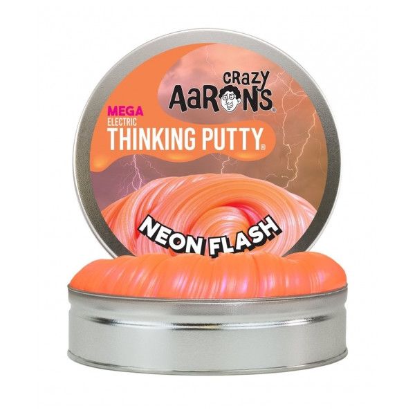 

Жвачка для рук Crazy Aarons Thinking Putty Неоновая молния, 450 г (NF101)