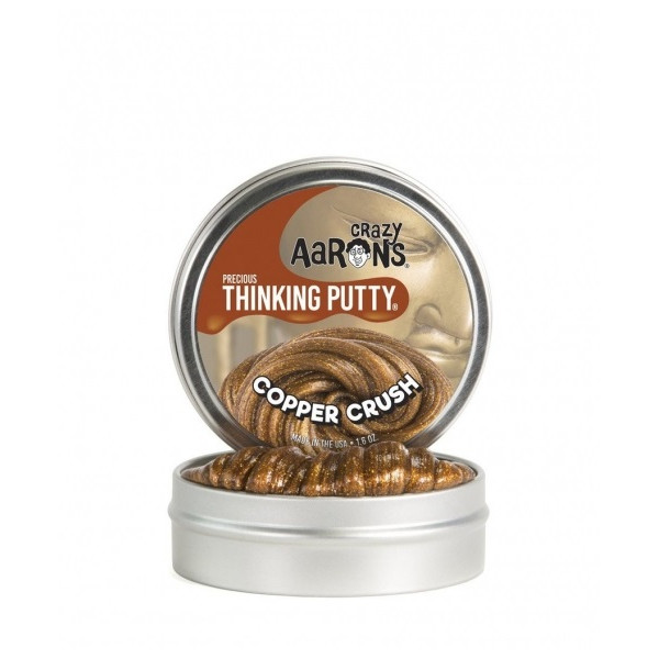 

Жвачка для рук Crazy Aarons Thinking Putty Медная пыль, 45 г (CR011)