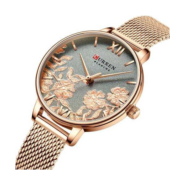 

Женские наручные часы (9065 Cuprum-Gray) Curren 32 мм Бронзовый