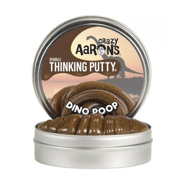 

Жвачка для рук Crazy Aarons Thinking Putty Какашка динозавра, 90 г (DP020)