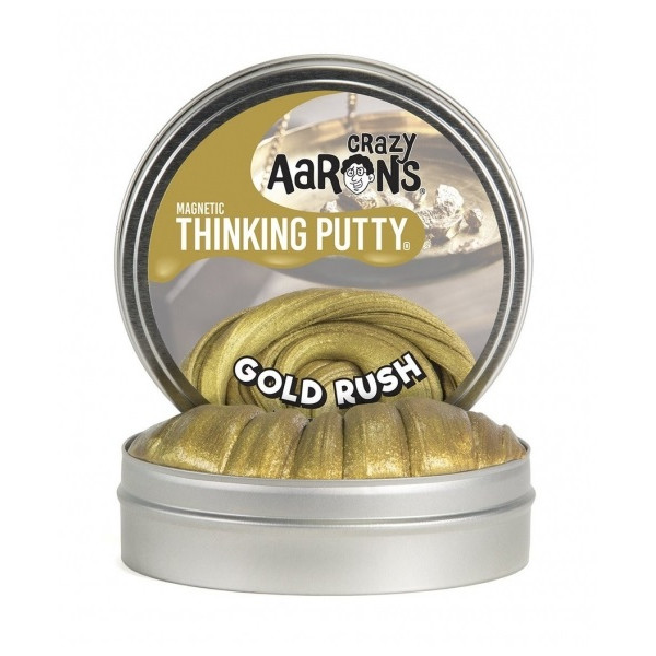 

Жвачка для рук Crazy Aarons Thinking Putty Золотая Лихорадка, 90 г (GR020)
