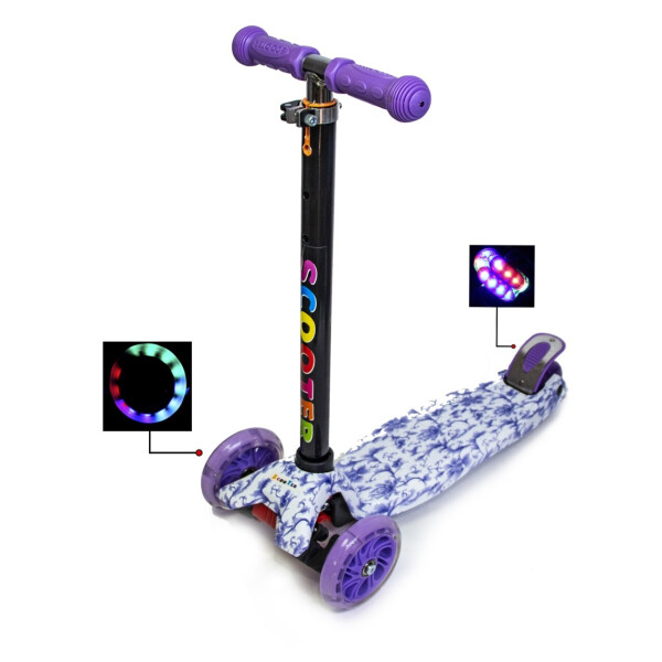 

Детский самокат MAXI. Purple Pattern Scale Sports Разноцветный