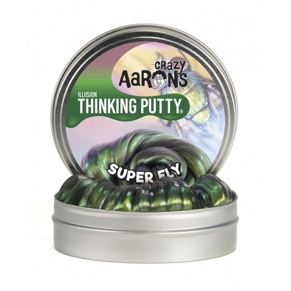 

Жвачка для рук Crazy Aarons Thinking Putty Глаз мухи, 90 г (SF020)