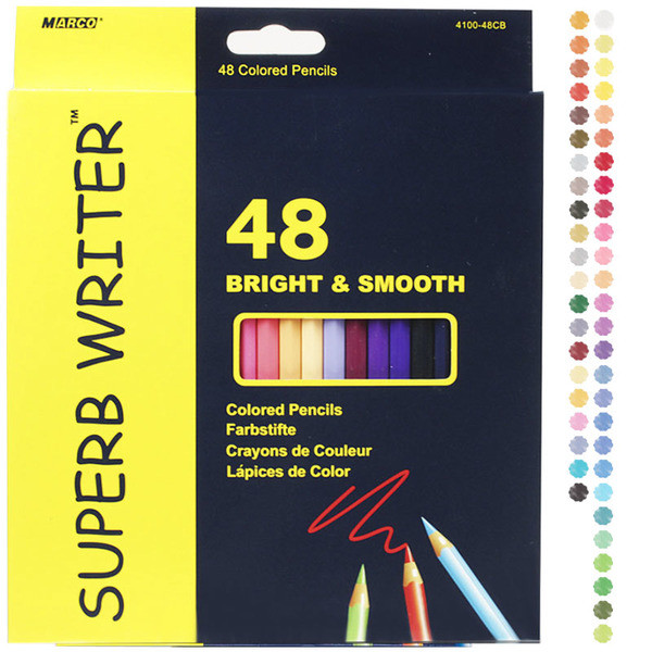 

Карандаши цветные Marco Superb Writer 48 цветов (6951572902558)