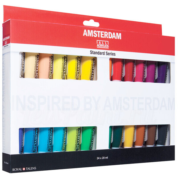 

Набор акриловых красок Royal Talens Amsterdam Standard 24 цвета 20 мл (8712079329334)