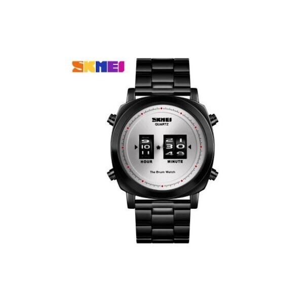 

Мужские наручные часы (1531 Black-White) Skmei 44 мм Черный