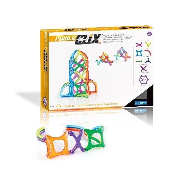 

Конструктор PowerClix Organics, 26 деталей Guidecraft 26х35х7 см Разноцветный