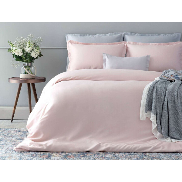 

Комплект постельного белья Pink_Grey НШ 200х220 см Пастельно-розовый