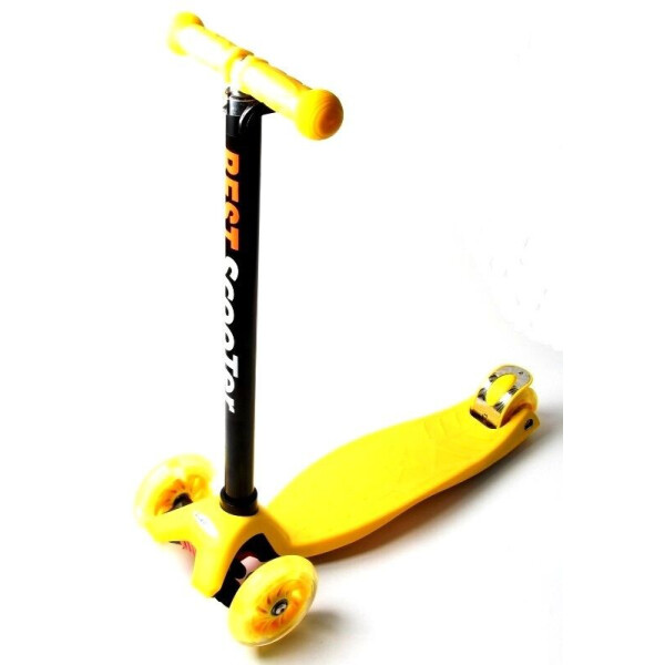 

Детский самокат Scale Sports 4-8 лет Желтый