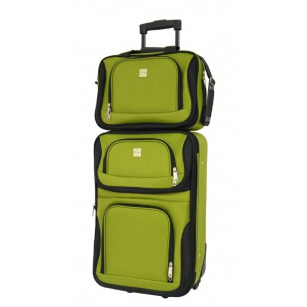 

Комплект чемодан и сумка Bonro 36 л Зеленый