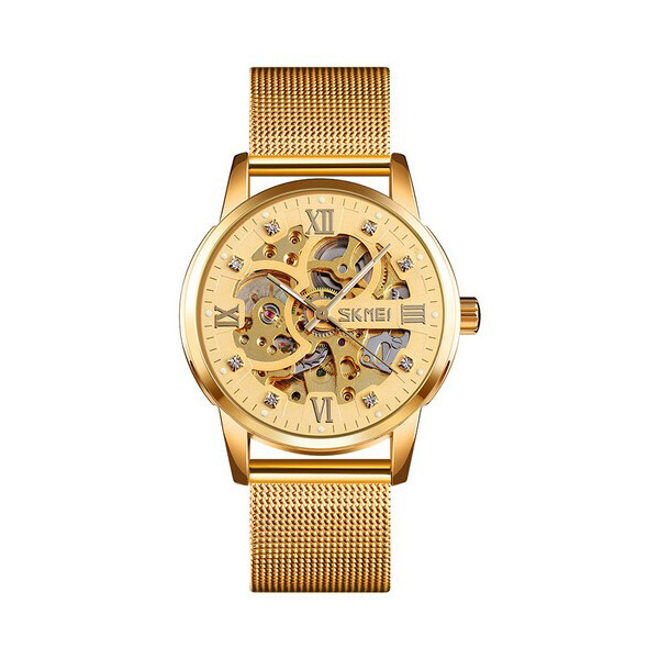 

Мужские наручные часы (9199 All Gold) Skmei 40 мм Золотой
