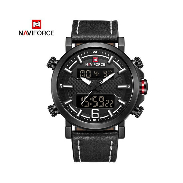 

Мужские наручные часы (NF9135 All Black) Naviforce 45 мм