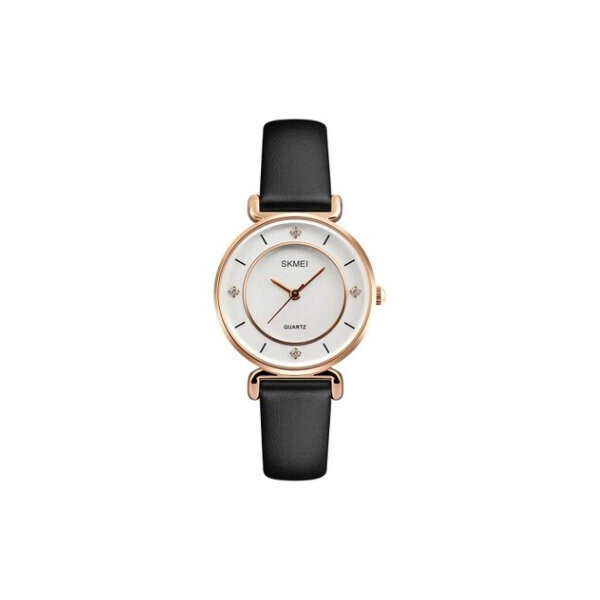 

Женские наручные часы (1330 Black-Cuprum-White) Skmei 30 мм Белый