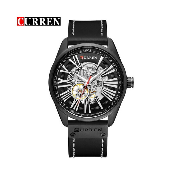

Мужские наручные часы (8299 All Black) Curren 47 мм Черный