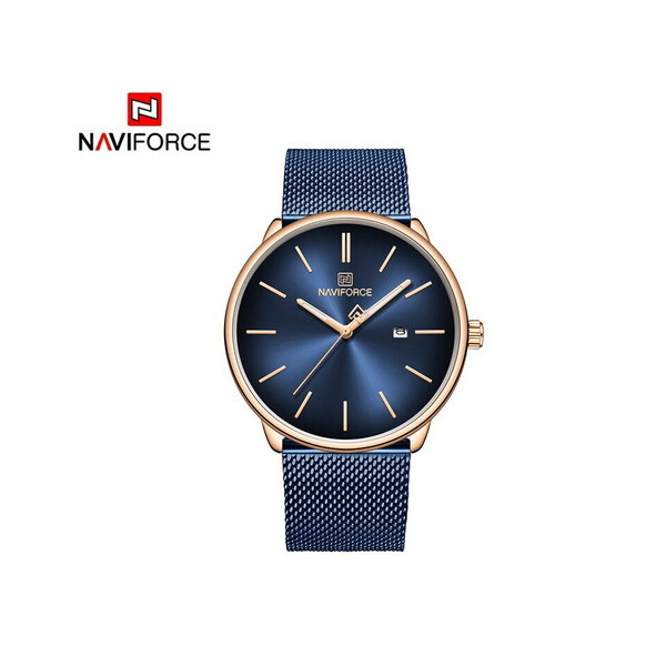 

Женские наручные часы (NF3012L Blue-Cuprum) Naviforce 32 мм Синий