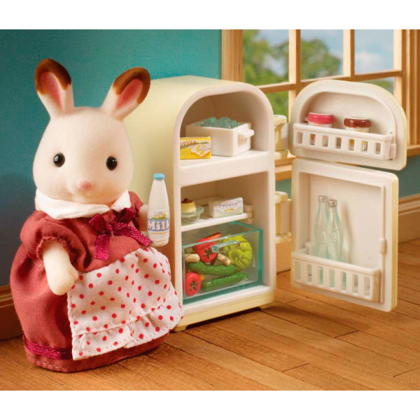 

Игровой набор Sylvanian Families Шоколадный Кролик-мама возле холодильника (5014)