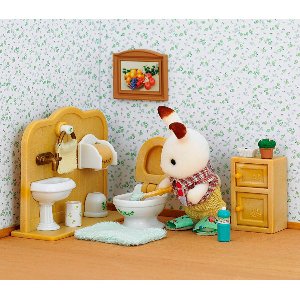

Игровой набор Sylvanian Families Шоколадный кролик-братик и туалетная комната (5015)