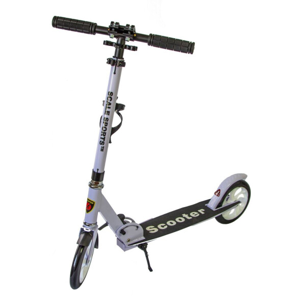 

Детский самокат двухколесный Scale Sports Белый