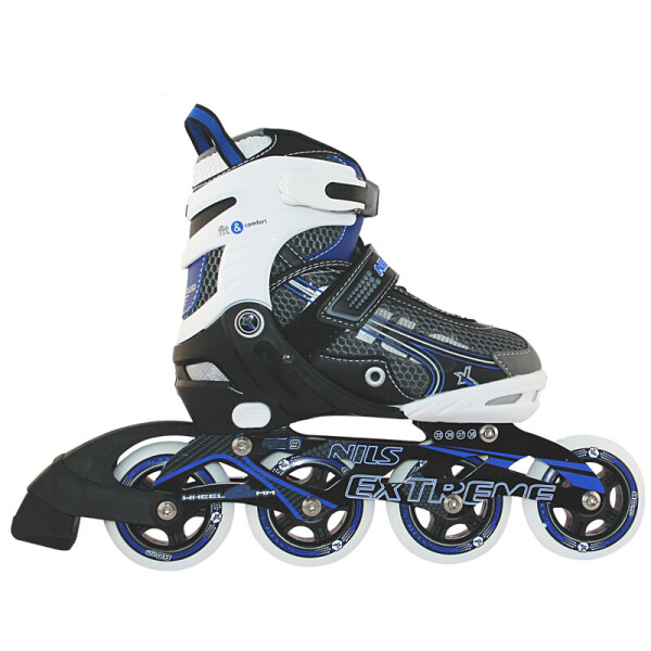 

Классические раздвижные ролики(NA9008A-BL) Nils Extreme 31-34