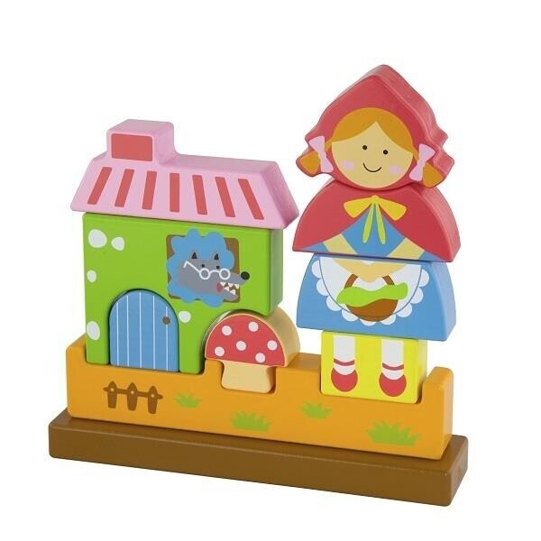 

Пазл Красная Шапочка Viga Toys 20х20х4,5 см Разноцветный