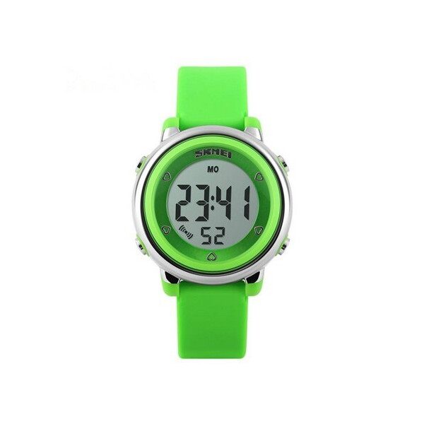 

Женские наручные часы (1100 Green) Skmei 35 мм Зеленый