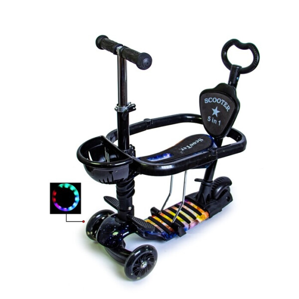 

Самокат 5в1 Scale Sports 60 кг Чёрный