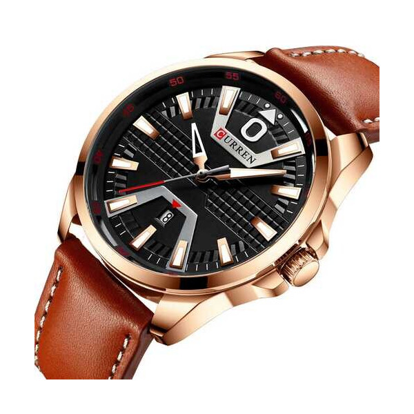 

Мужские наручные часы (8379 Cuprum-Black-Brown) Curren 47 мм Бронзовый