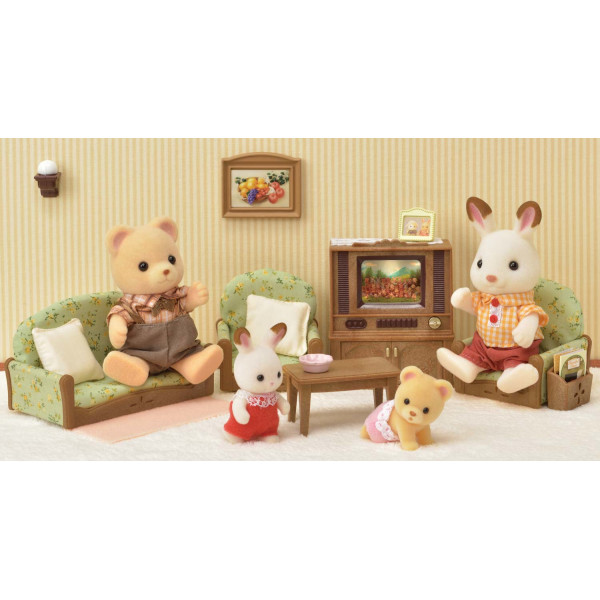 

Игровой набор Sylvanian Families Комфортная гостиная с цветным телевизором (5287)