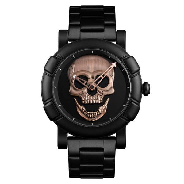 

Мужские наручные часы (9178 Black-Cuprum) Skmei 46 мм Черный
