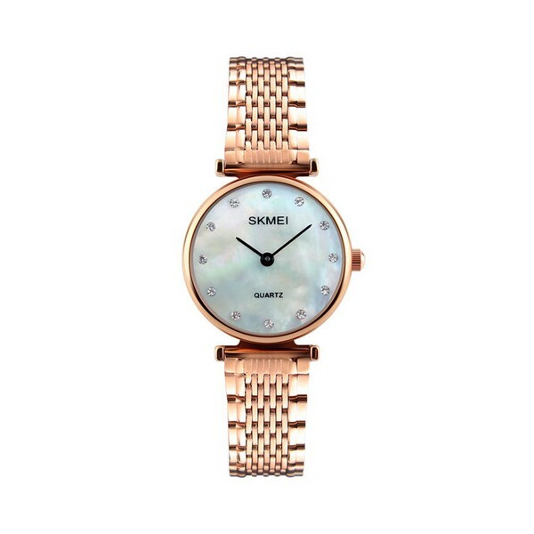 

Женские наручные часы (1223 Cuprum-Blue) Skmei 29 мм Бронзовый